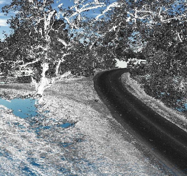 Lidar point cloud
